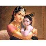 Yashoda hugs Krishna
